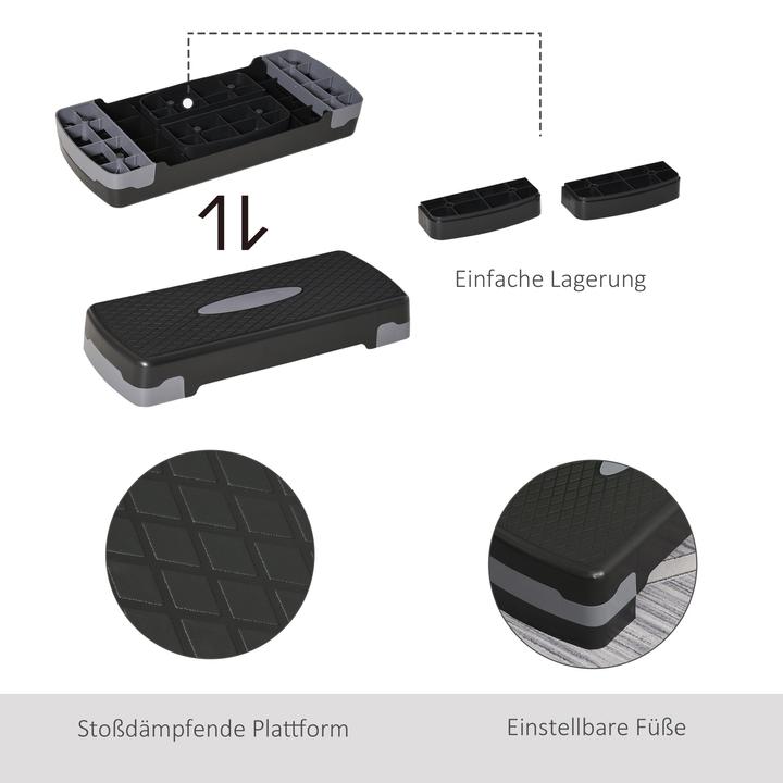 Produktbild Homcom Steppbrett höhenverstellbar