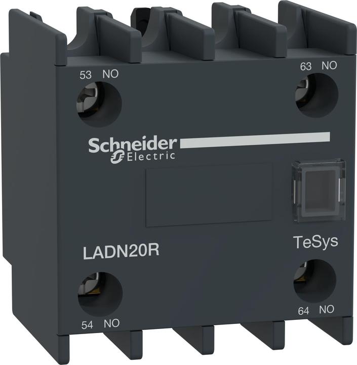 Produktbild Schneider Hilfskontaktblock, TeSys Deca, 2NO, Schraubklemmen LADN20R