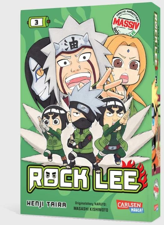 Image du produit Rock Lee Massiv 3 (Allemand, Kenji Taira, Miyuki Tsuji, Masashi Kishimoto, 2024)
