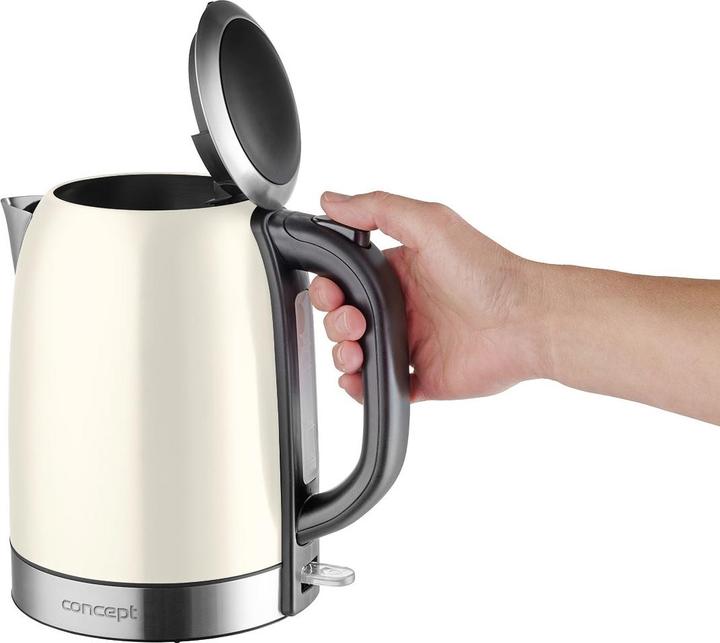 Immagine prodotto Concept RK3242 bollitore elettrico Crema (1.70 l)