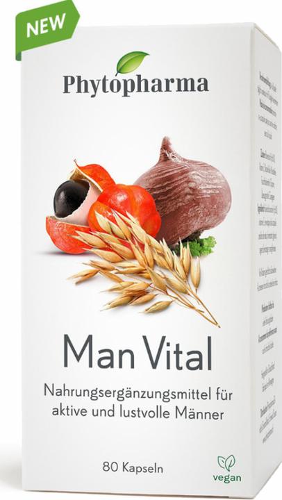 Actual product image Phytopharma Man Vital (80 Piece, Capsules, 76 g)