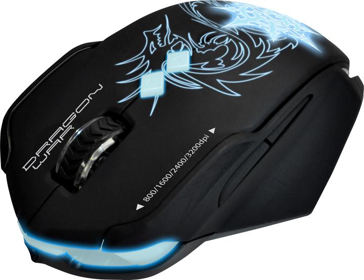 Actual product image Dragon War G7 Chaos Gaming Mouse incl. mouse pad (Cable)