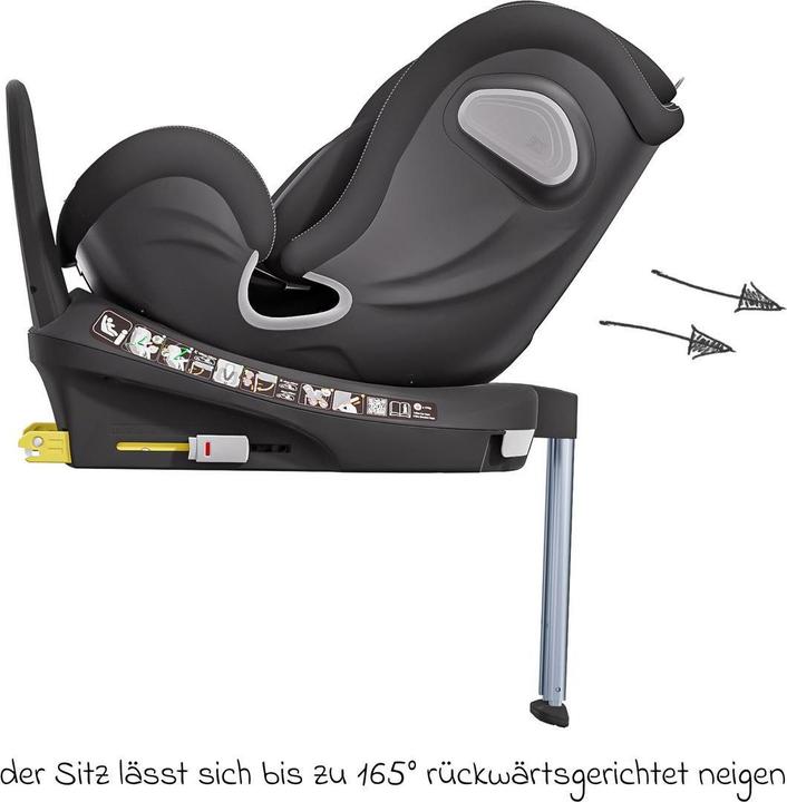 Actual product image Avova Swan-Fix I-Size Reboard child seat (Reboarder, ECE R129/i-Size Standard)