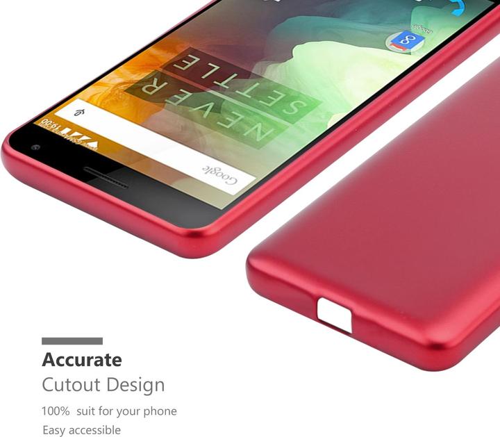 Produktbild Cadorabo TPU Matt Metallic Hülle (OnePlus X)