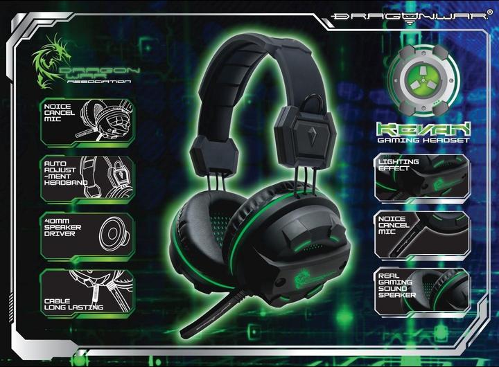 Actual product image Dragon War Revan headset