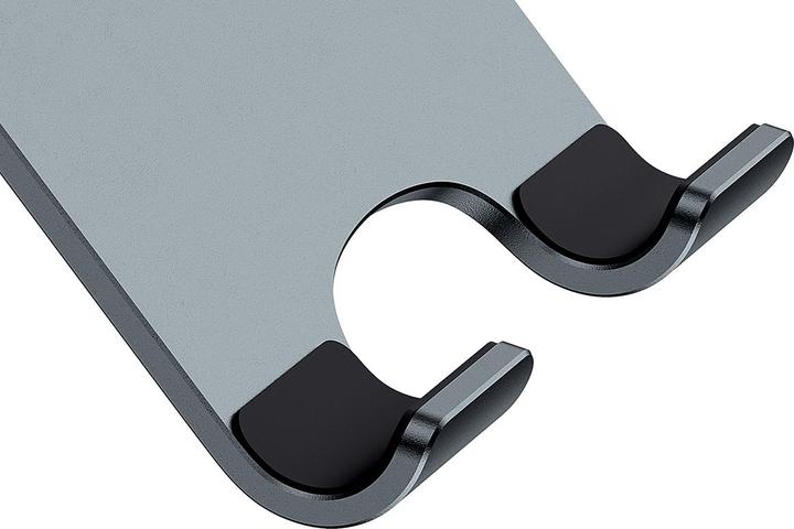 Actual product image Baseus Desktop Biaxial Foldable Metal Stand (for Tablets) Grey