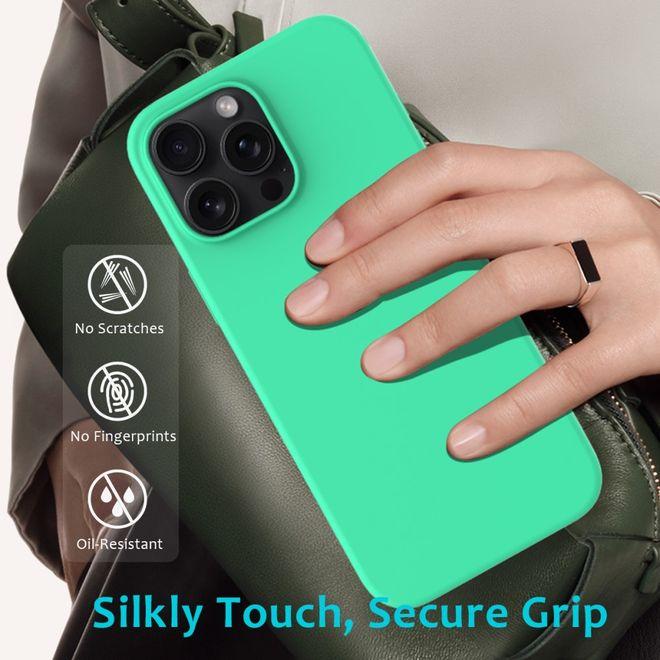 Actual product image MU Classic Liquid Silicone Series (Apple iPhone 16 Pro Max)