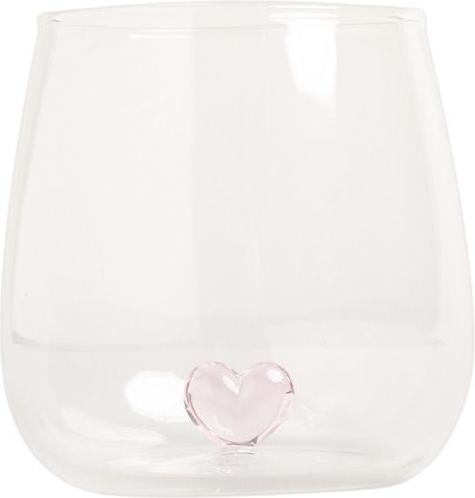 Image du produit Eulenschnitt Verre à boire Coeur rose - de (0.42 l, 1 x)