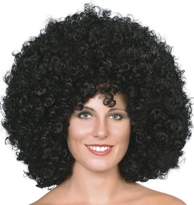 Actual product image Smiffys Unisex Adult Mega-Huge Afro Wig