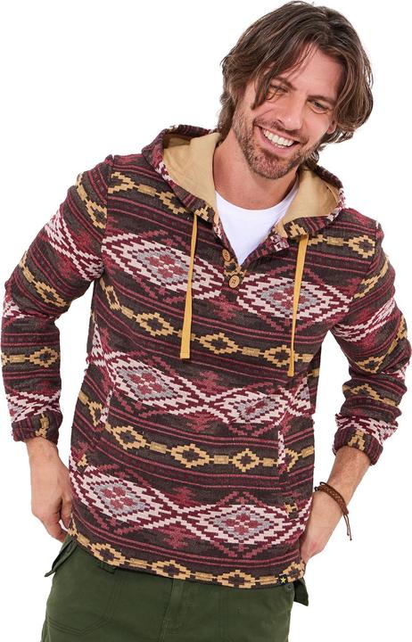 Produktbild Joe Browns Warm Aztec Button Detail Hoodie (M)
