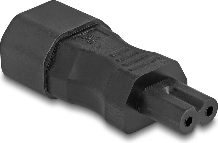 Immagine prodotto Delock Adattatore di rete IEC 60320 - da C14 a C7, spina/presa, 2,5 A, diritto (C14, C7, C14)