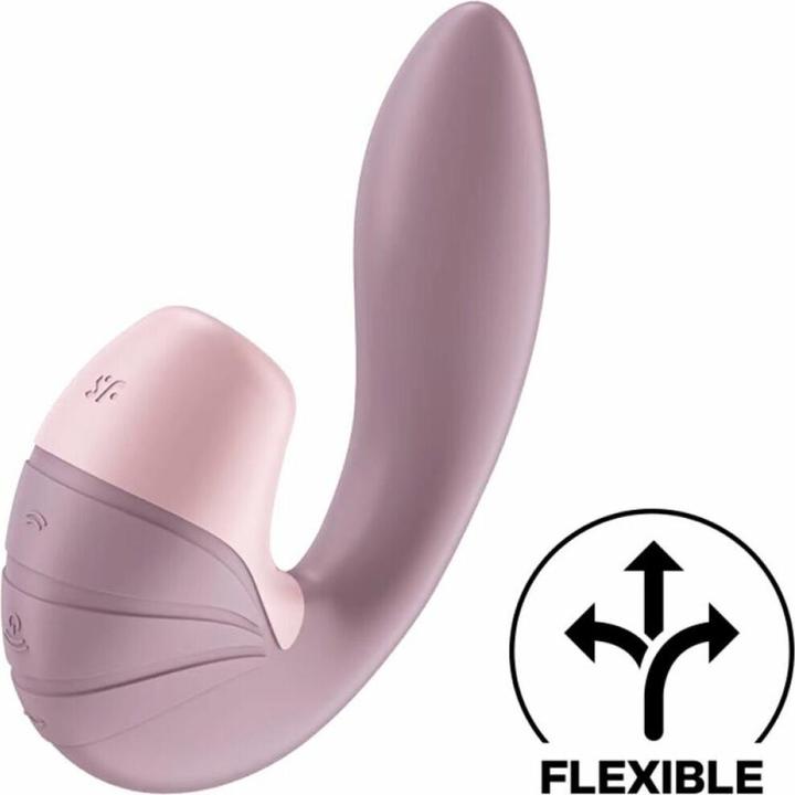 Actual product image Satisfyer Insertable Double Air Pulse Vibrator Supernova