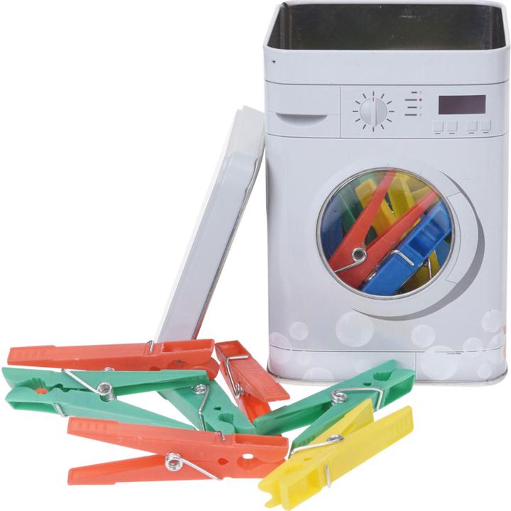 Immagine prodotto Casativo Mollette per vestiti in scatola di design, 24 pezzi