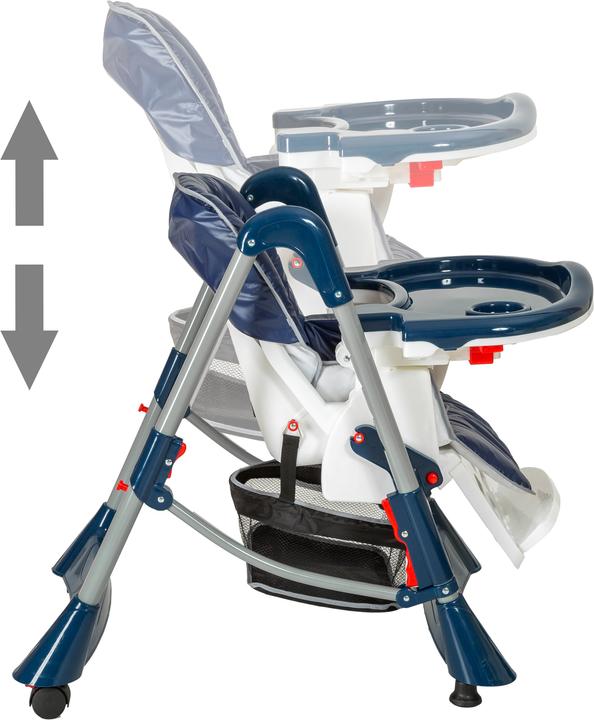 Produktbild tectake Hochstuhl mit Rollen