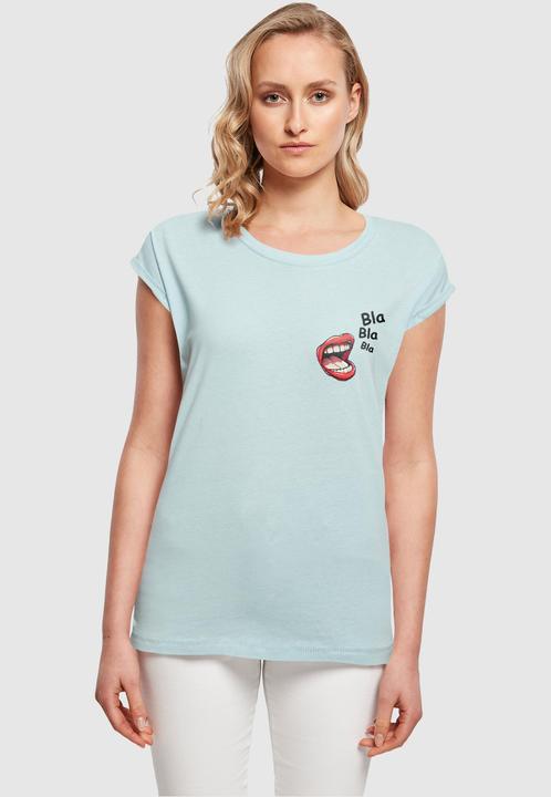 Image du produit Merchcode Ladies Bla Bla Comic Extended Shoulder Tee - 112883 (5XL)