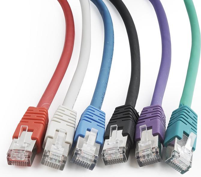Actual product image Gembird S/FTP Cat. 6A LSZH patch cord, grey, 7.5 m (S/FTP, CAT6, 7.50 m)
