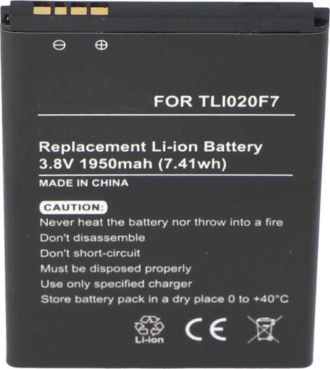 Actual product image AccuCell Battery Alcatel One Touch Pixi 4 (5)