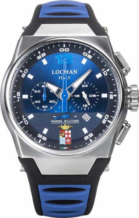 Image du produit Locman Italy Montre Homme Mare Militare Chrono Ref. 0555 (Chronographe, 44 mm)