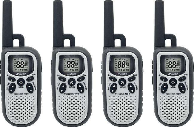 Produktbild Stabo freecomm 400 II 4er Funkkoffer (10 km)