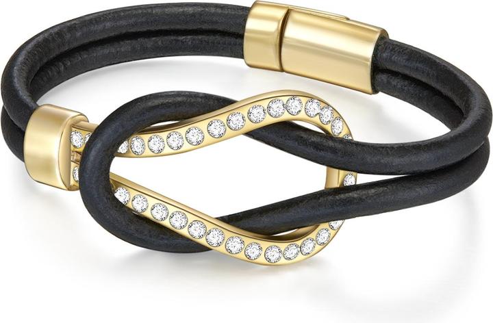 Actual product image Lulu & Jane Genuine leather glass black 19.0 cm - 33558 (19 cm, Genuine leather)