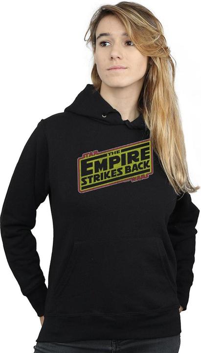 Image du produit Star Wars - Sweat à capuche THE EMPIRE STRIKES BACK LOGO - Femme (L)
