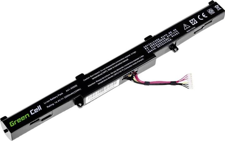 Actual product image GreenCell AS77 - Battery - ASUS - F550 F750 K550 K750 R510 R750 X550 X750 (4 Cells, 2200 mAh)
