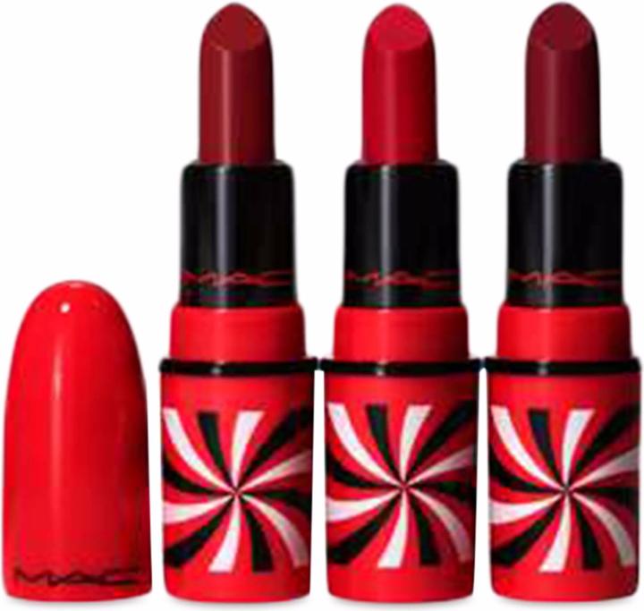 Image du produit MAC Cosmetics Tiny Trick Mini Lipstick Trio coffret de noël