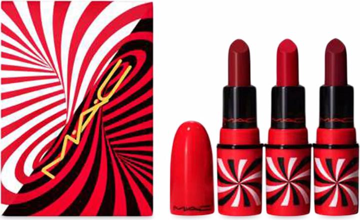 Image du produit MAC Cosmetics Tiny Trick Mini Lipstick Trio coffret de noël
