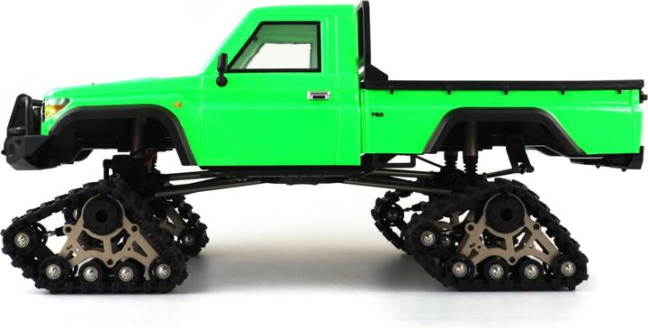 Actual product image Amewi AMXRock RCX8PT Electric Brushed Crawler Chain 1:8 RTR green (ARR Almost Ready to Run)
