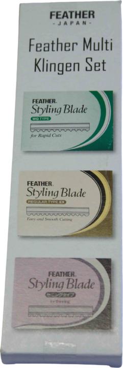 Produktbild Feather Multi-Klingen Set 3 x 10 Stk. (30 x)