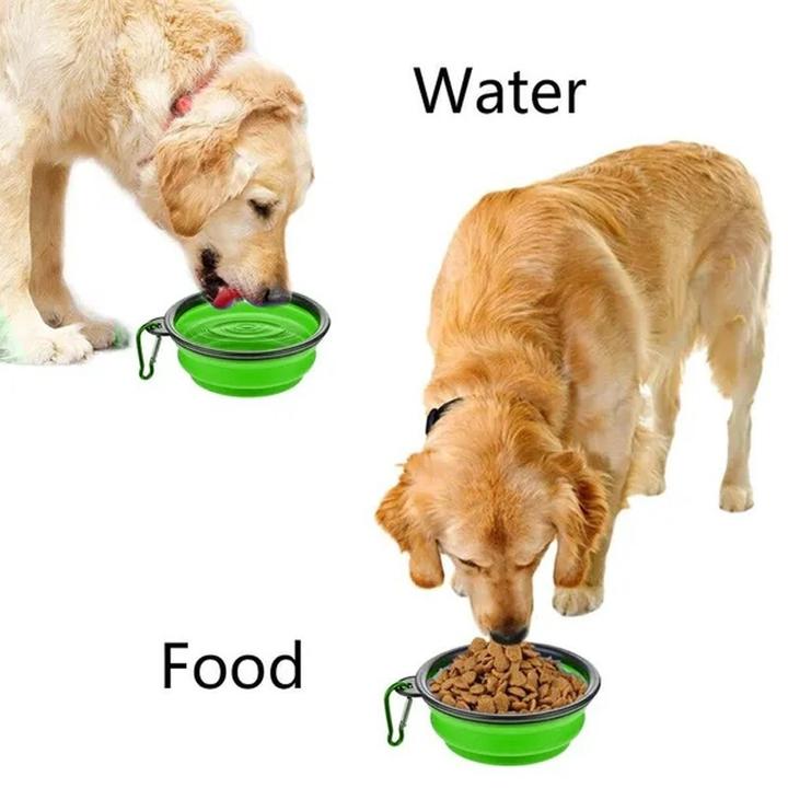 Immagine prodotto Out of the blue Ciotola da viaggio pieghevole per cani, ciotola per il cibo, 1000 ml (1 l)