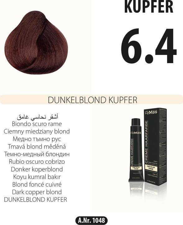 Produktbild FemMas (8.3) Haarfarbe Hellblond Gold 100ml (Hellblond gold)