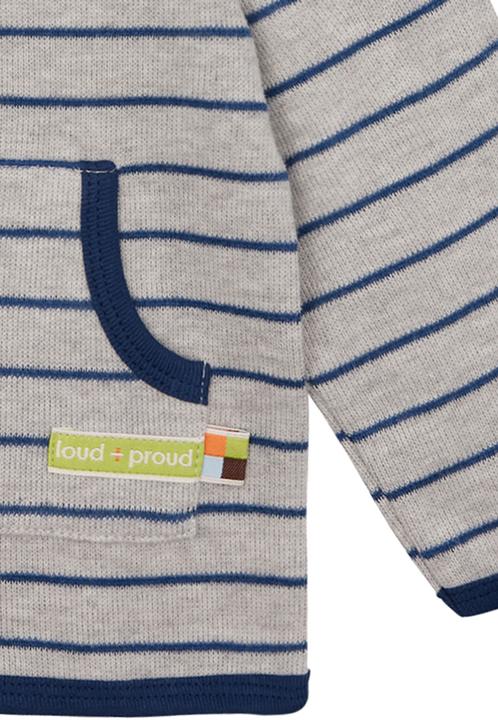 Produktbild loud + proud Jacke Ringel Silver (74)