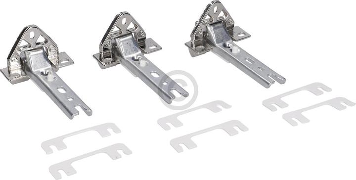 Immagine prodotto Bluparts Türscharnier Set Einbau wie BOSCH 00268699 für Kühlschrank 3Stk