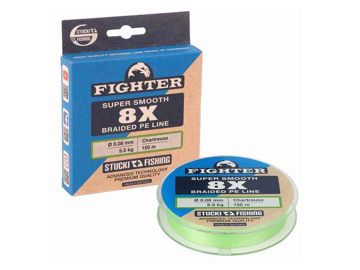 Immagine prodotto Stucki Fishing Stucki Fighter 8X Premium Chartreuse 150m - 0.16mm
