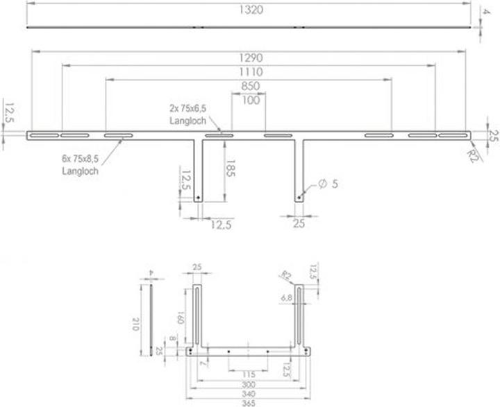 Actual product image Hagor Cisco Room Kit Adapter Dual