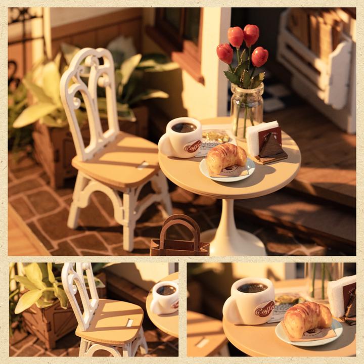 Actual product image Robotime Coffee Shop