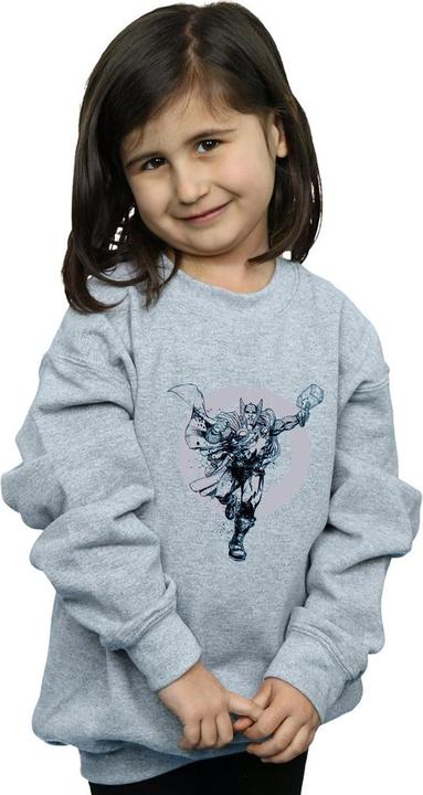 Image du produit - Sweat THOR CIRCLE - Fille (152, 158)