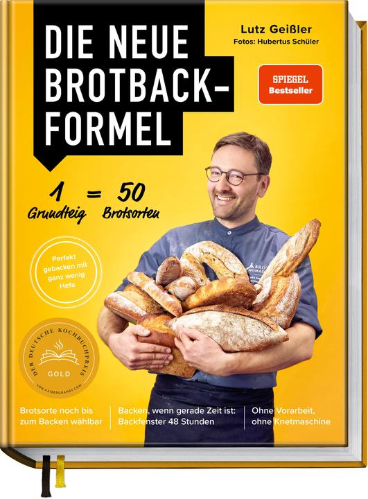 Actual product image Die neue Brotbackformel (German, Hubertus's pupil, Lutz Geissler, 2023)