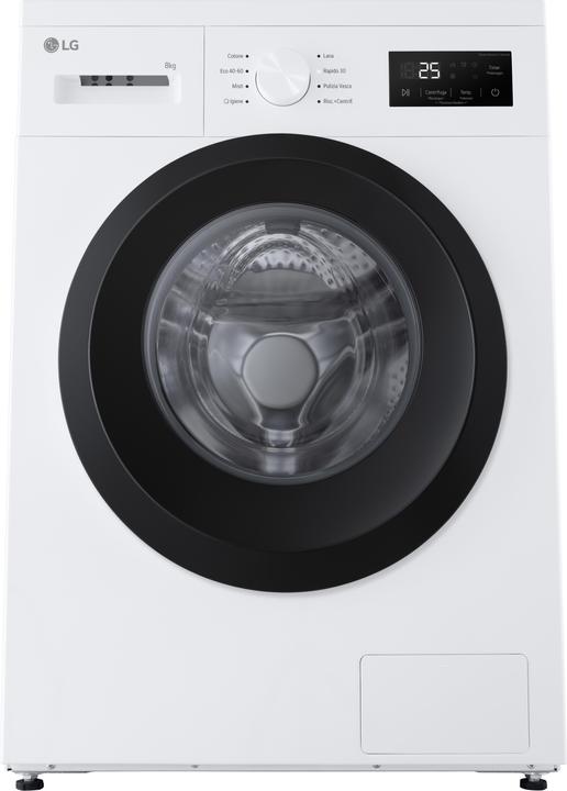 Produktbild LG Waschmaschine Weiss, 1400 Umin, A ITModell (8 kg, Links)