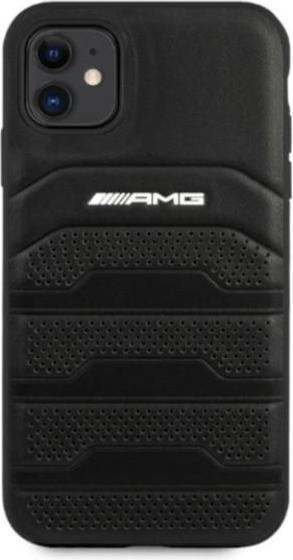 Immagine prodotto Mercedes-Benz Cover rigida in rilievo nera, per iPhone 11, AMHCN61GSEBK (Apple iPhone 11)