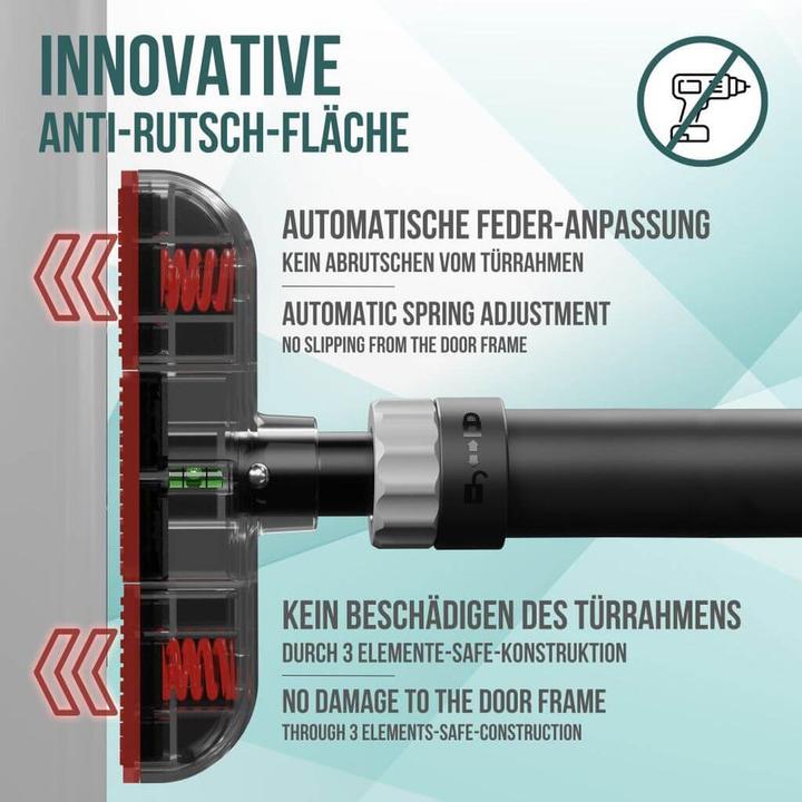 Produktbild Pullup & Dip Klimmzugstange für Türrahmen