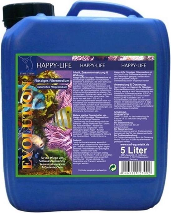 Actual product image Happy Life Filter medium 5 litres - (13702) (Fresh water, Salt water)