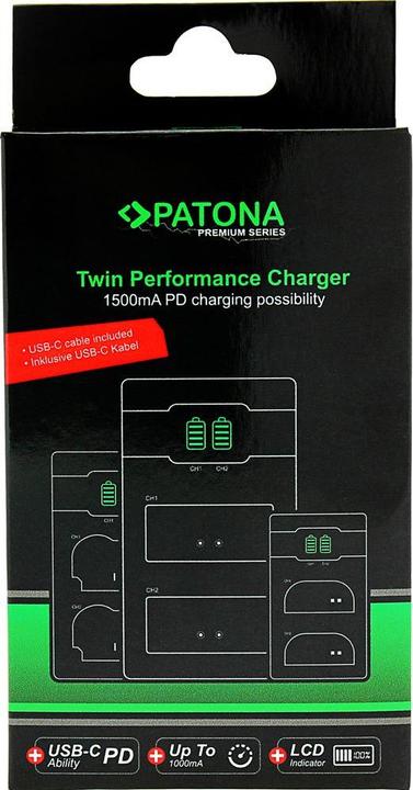 Produktbild Patona Premium Twin Ladeg. Fuji NP-W126 (Ladegerät)