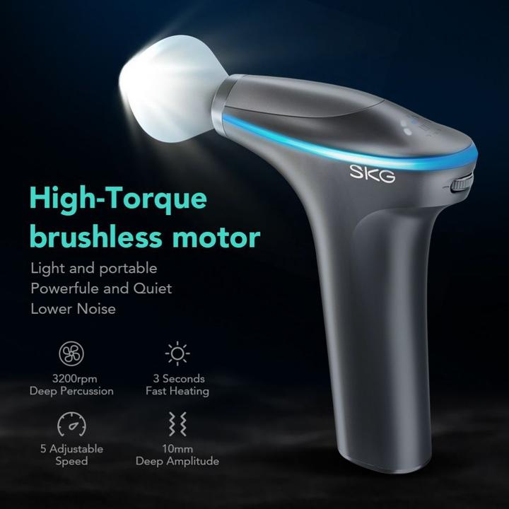 Actual product image SKG Massage gun