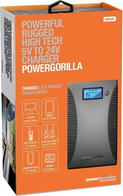 Produktbild Powertraveller Powergorilla Mehrspannungs-Ladegerät (24000 mAh, 88.80 Wh)