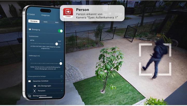 Image du produit Bosch Smart Home Eyes caméra extérieure II