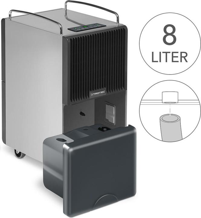 Actual product image Trotec TTK 120 E dehumidifier with hot gas defrost system