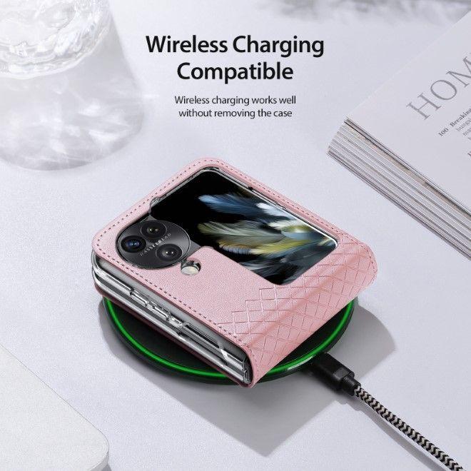 Image du produit Dux Ducis Bril Series Housse en cuir (Oppo Find N3 Flip)