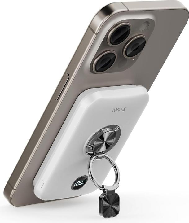 Image du produit iWalk PowerGrip 10000 WHI (10000 mAh, 20 W, 20 Wh)